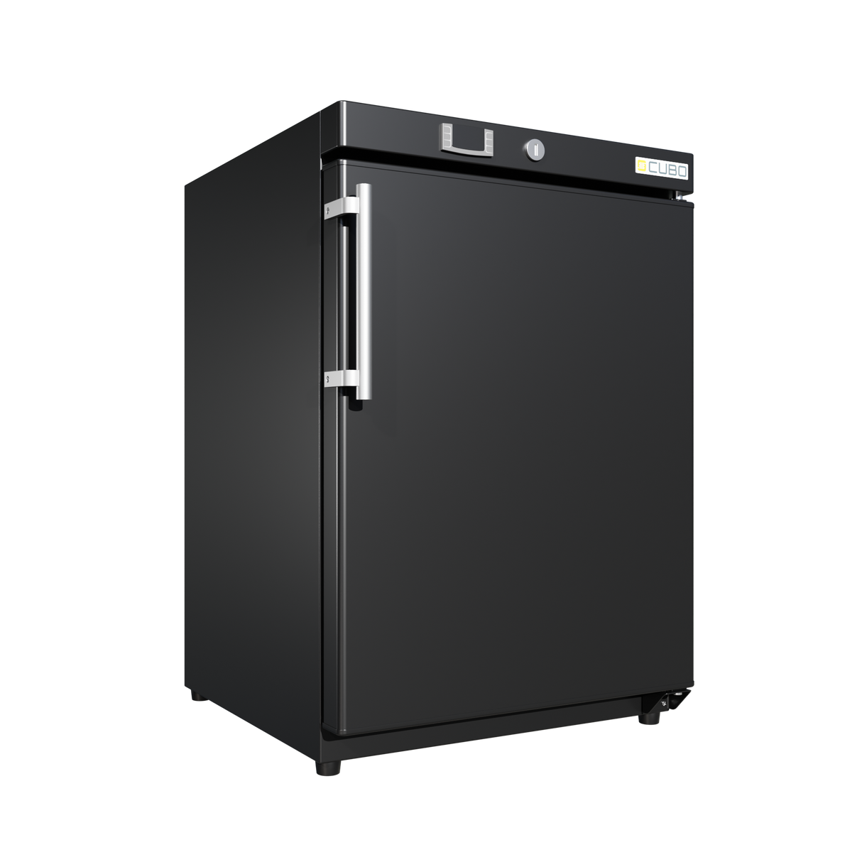 CUBO Storage Freezer 110L - 1 Door - 3 Shelves - Black - CS-BF200V