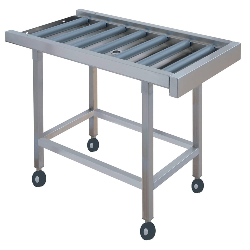 Diamond Roller conveyor on castor wheels (PVC rollers) - DRR-215