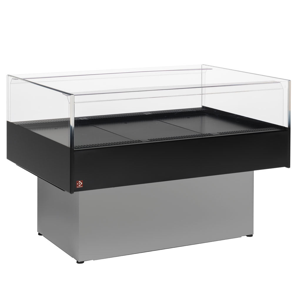 Diamond Panoramic self-service refrigerated counter - GREY/BLACK - BN129/V-E8/T2
