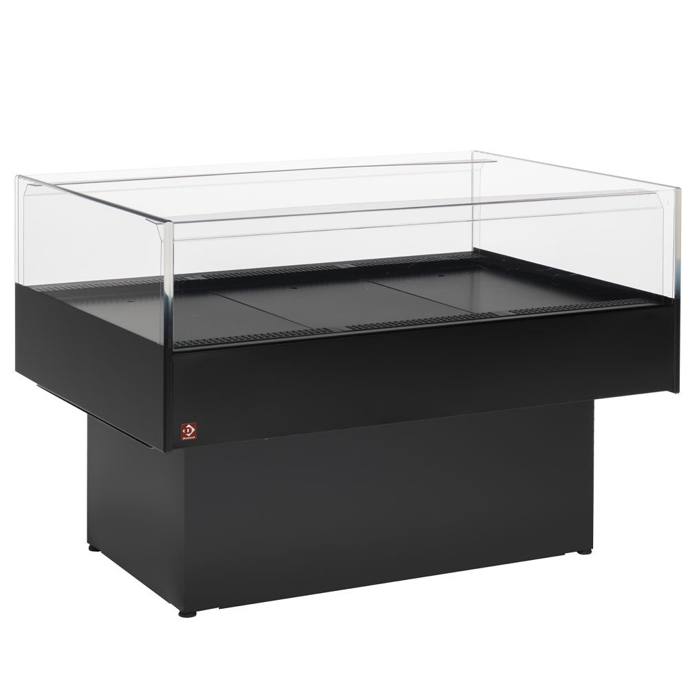 Diamond Panoramic self-service refrigerated counter - BLACK - BN150/V-B5/T2