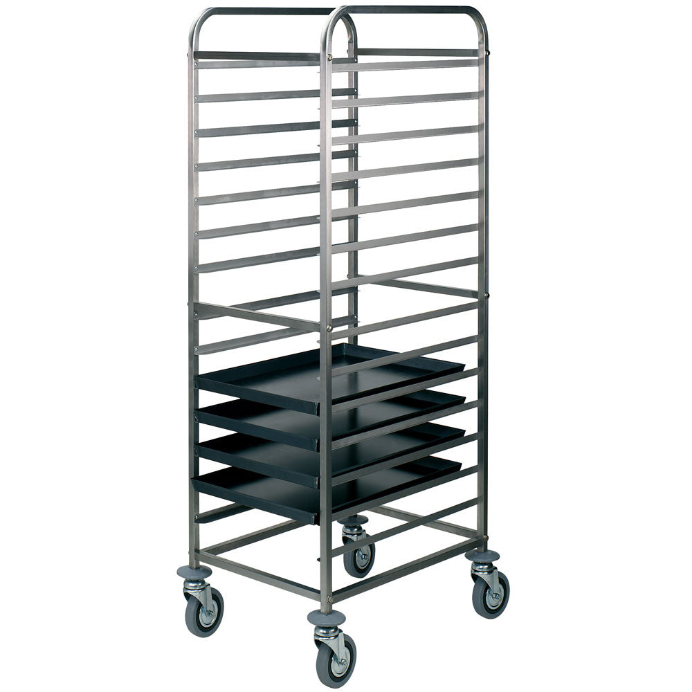 Diamond Plate trolley 20x 600x400 mm, space 75 mm - CP120/B