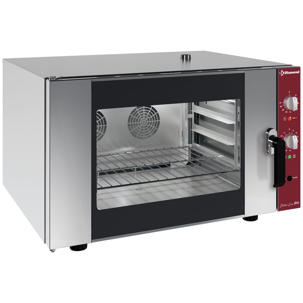 Diamond Convection oven, electric 4x 600x400 mm + Manual Humidifier - CPE644-F-230/1-