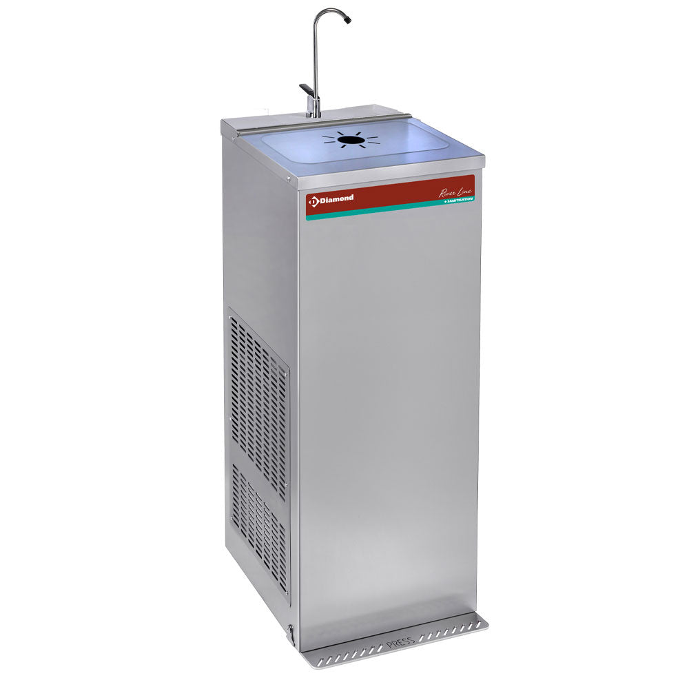 Diamond Pedal fountain, stainless steel, 35 Lit/h - CR-18S/35-P