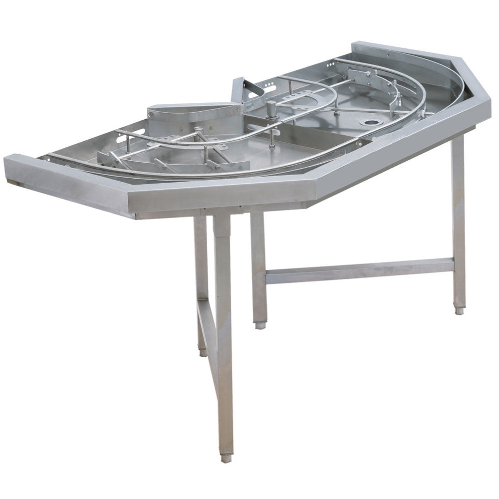 Diamond 180° curved element (right or left exit) - DM18