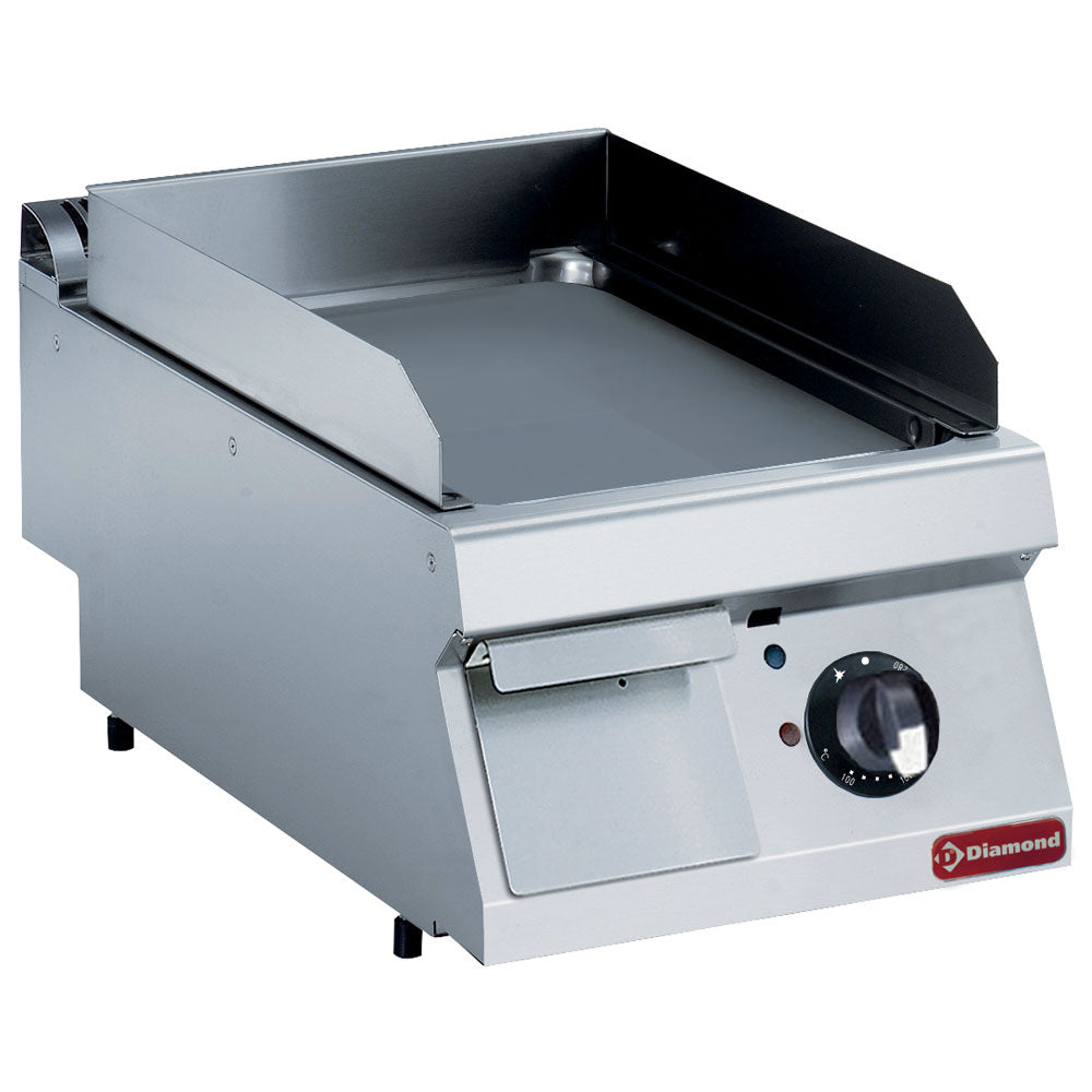 Diamond Electric cooking plate, smooth, chromium-plated -TOP- - E17/PLCD4T-230/3--N