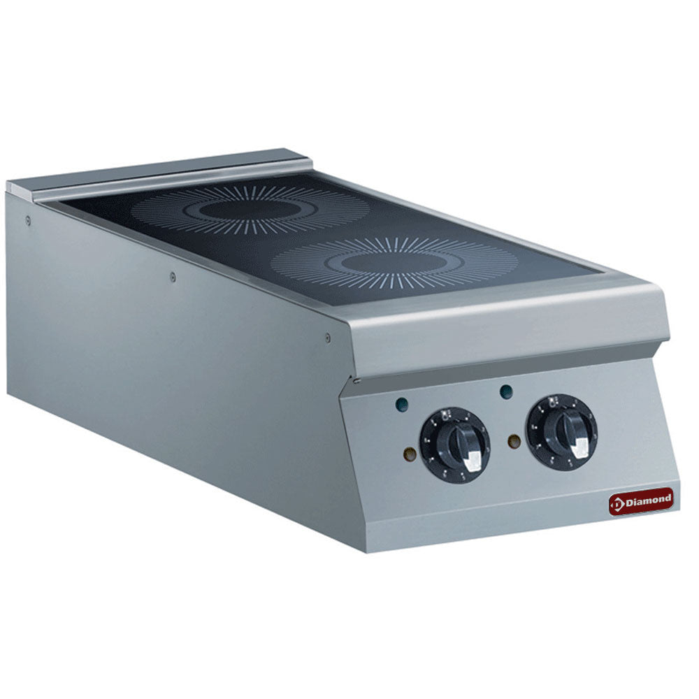 Diamond Electric cooker with 2 induction cooking zones -TOP- - E22/2ID4T-230/3--N
