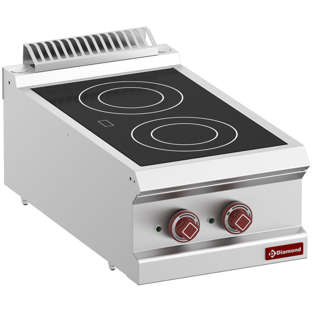 Diamond Electric vitro ceramic cooker 2 hobs -Top- - E7/2VC4T-N