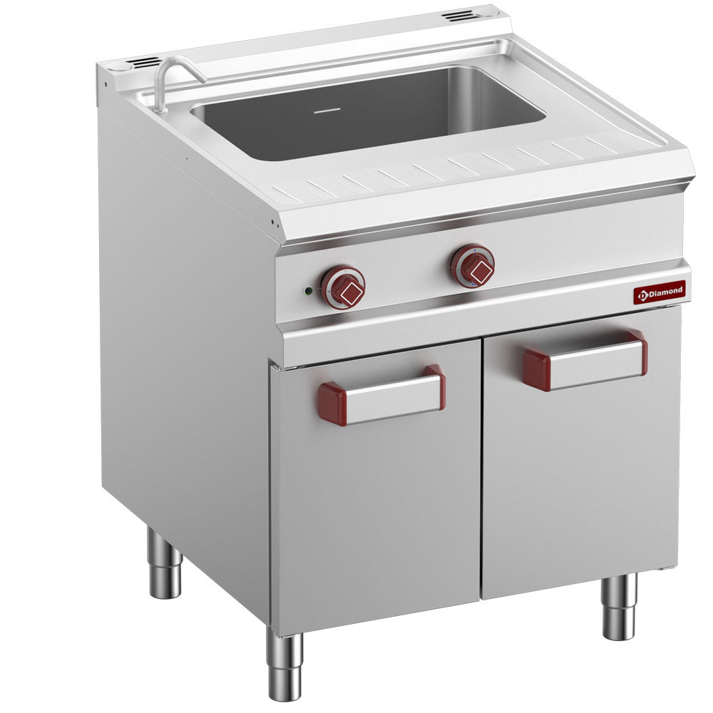 Diamond Electric pasta cooker 1 40-liter tank (without baskets), on cupboard - E7/CPA7-N