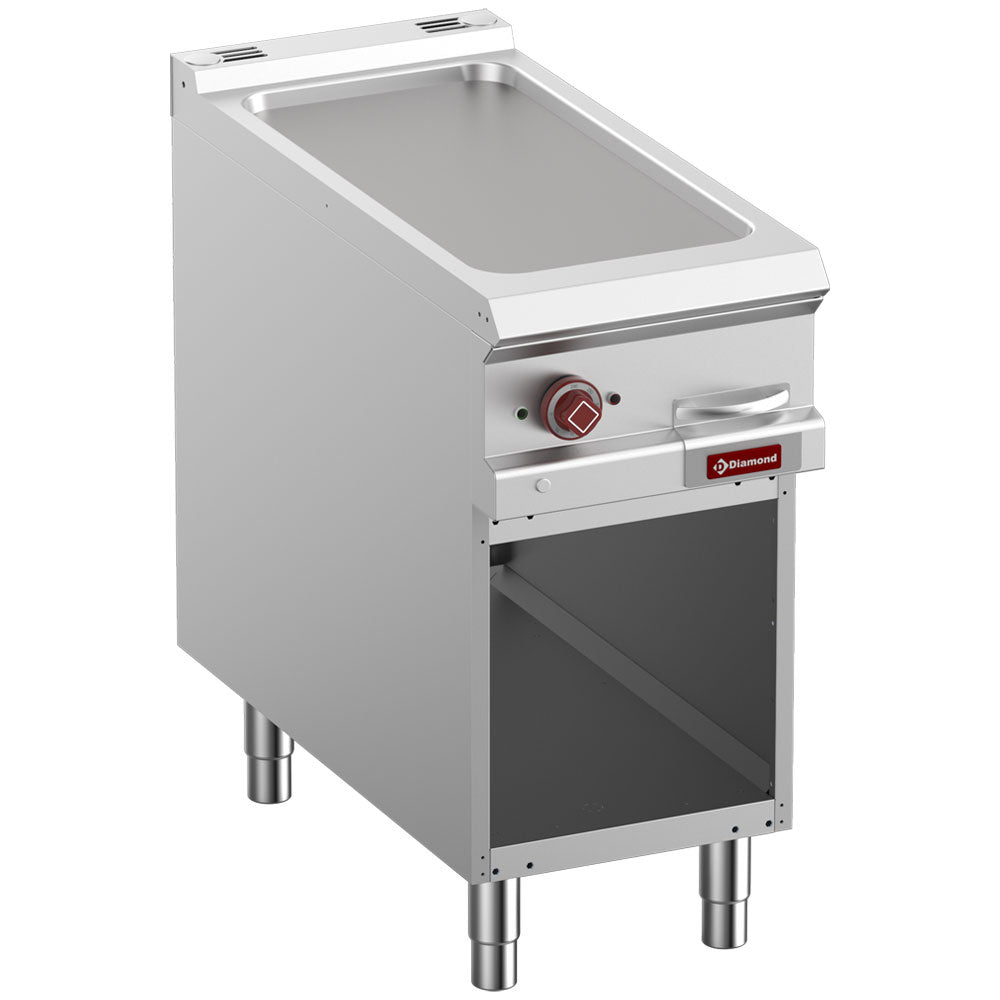 Diamond Electric fry top, module 1/2, open cupboard - E9/PLA4-N