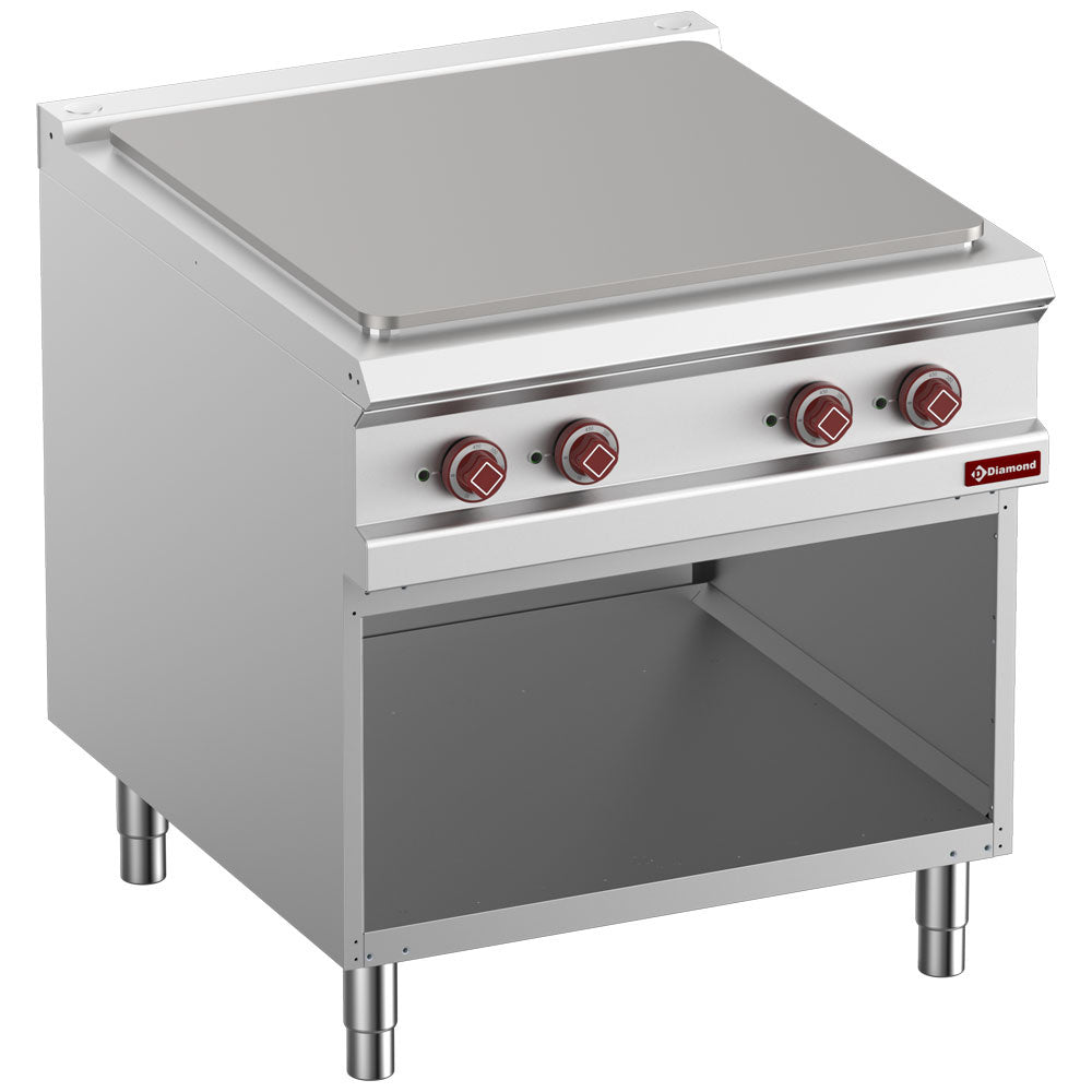 Diamond Electric cooking plate, module 1/1, open cabinet - E9/STA8-N
