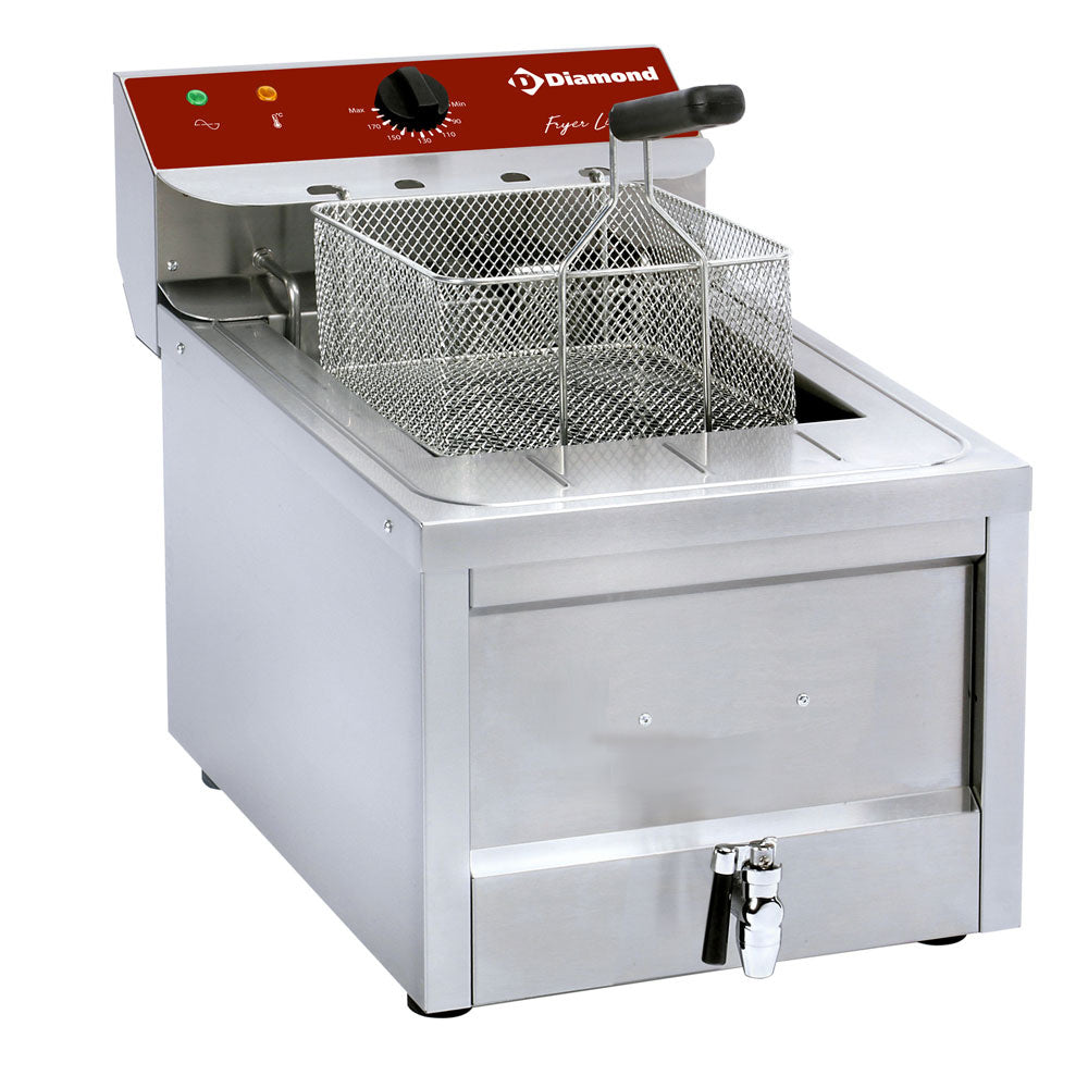Diamond Electric fryer 12 lit.- TOP- - FSM-12ET/N