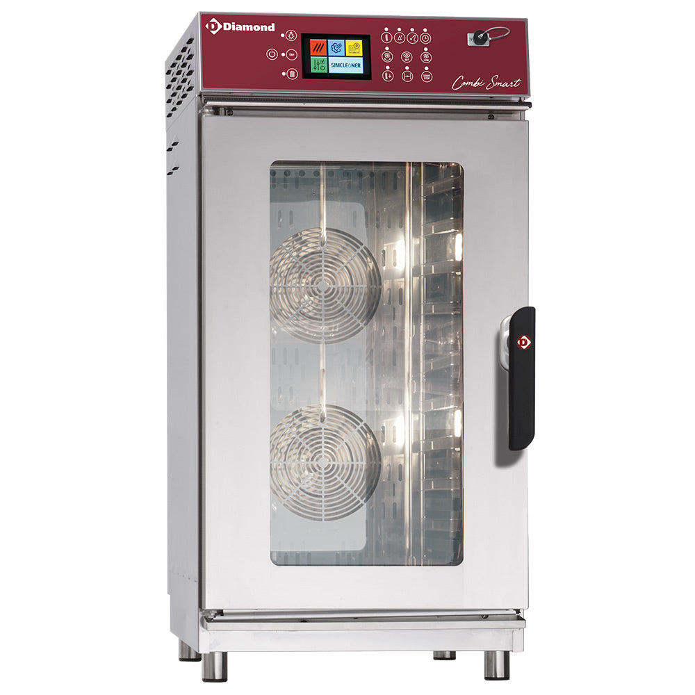 Diamond Electric oven, steam/convection, 11x GN1/1 Touch Screen + Auto-Cleaning - FVS-1111/TS