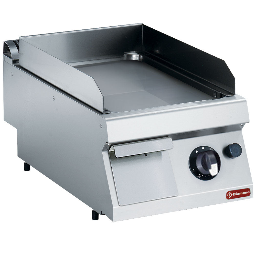 Diamond Gas kookplaat, gladde, hard chromen plaat -TOP- - G17/PLCD4T-N