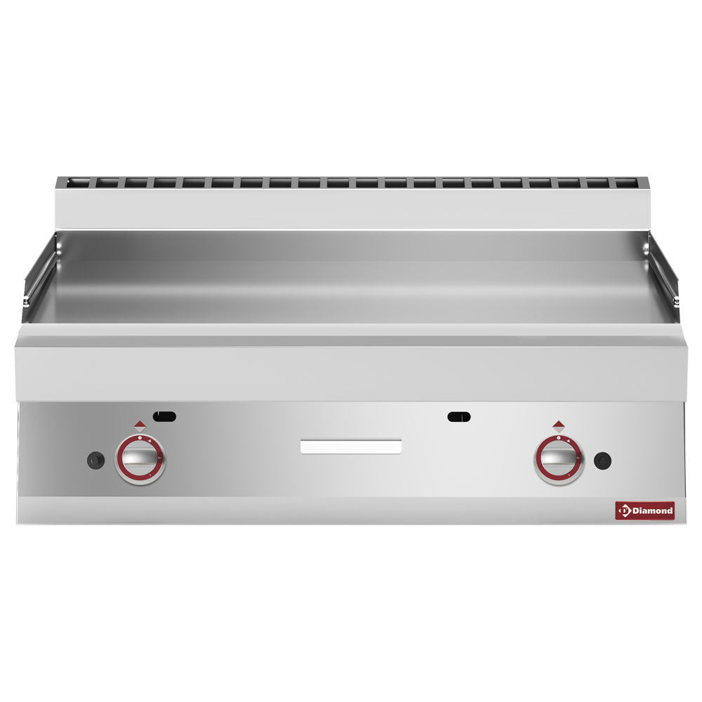 Diamond Flat gaskookplaat EXTRA-LARGE, glad - G65/PL10T-N