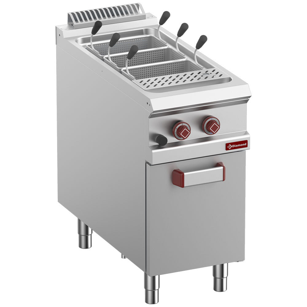 Diamond Gas pastakoker, 1 tank 40 liter, op gesloten kast (zonder manden) - G9/CPA4-N