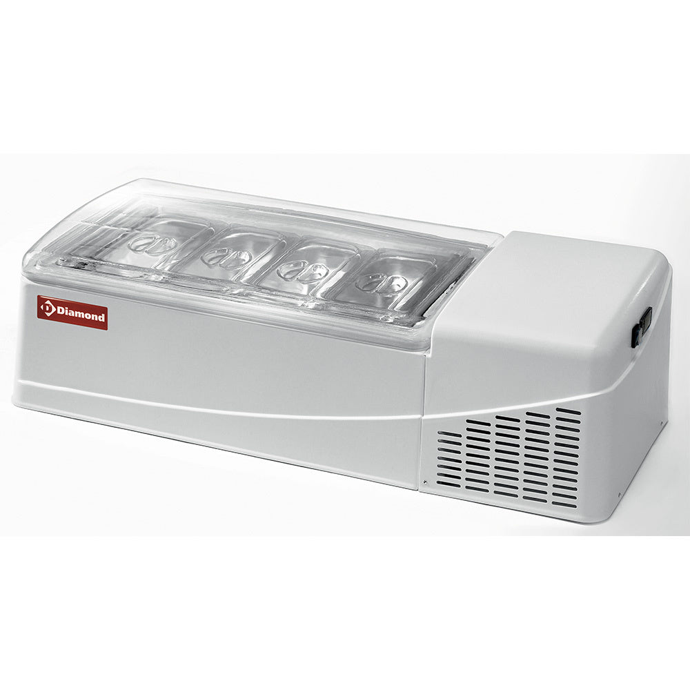 Diamond IJsconserveermachine, 4-8 smaken "wit" - GEL/48L-R2