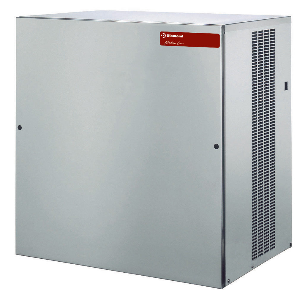 Diamond Flat ijsblokjesmachine 200 kg, zonder opslag -AIR - ICEV500A