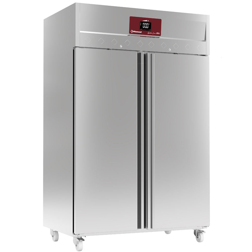 Diamond Ventilated freezer 1400 liters, 2 doors GN 2/1, on wheels - IE140/R9