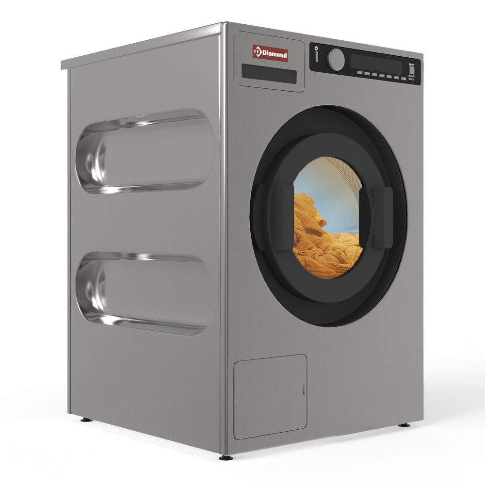Diamond Washing machine with spin-dryer 6,5 kg "inox-titanium", with drain pump - ML65-NP