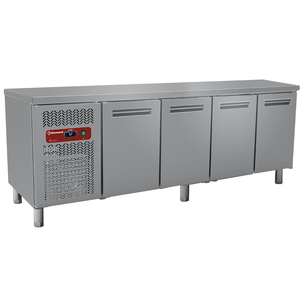 Diamond Cooling table, ventilated, 4 doors GN 1/1 (550 Lit.) - MR4/R2