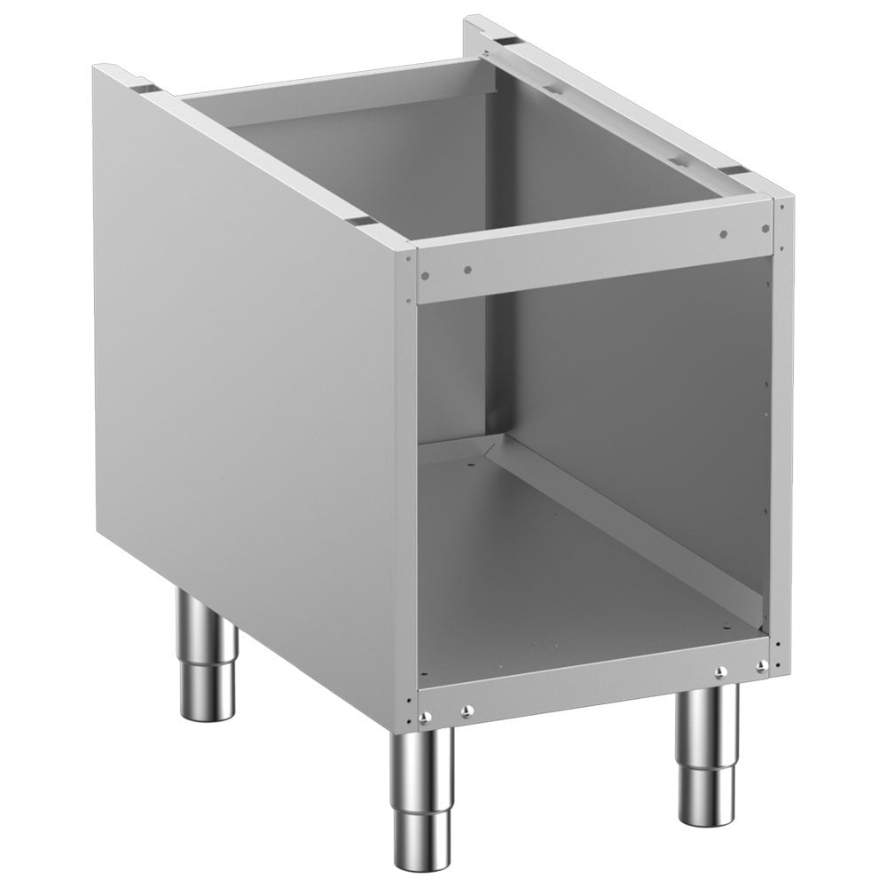 Diamond Open base on removable feet in stainless steel - N7/BA4-RN