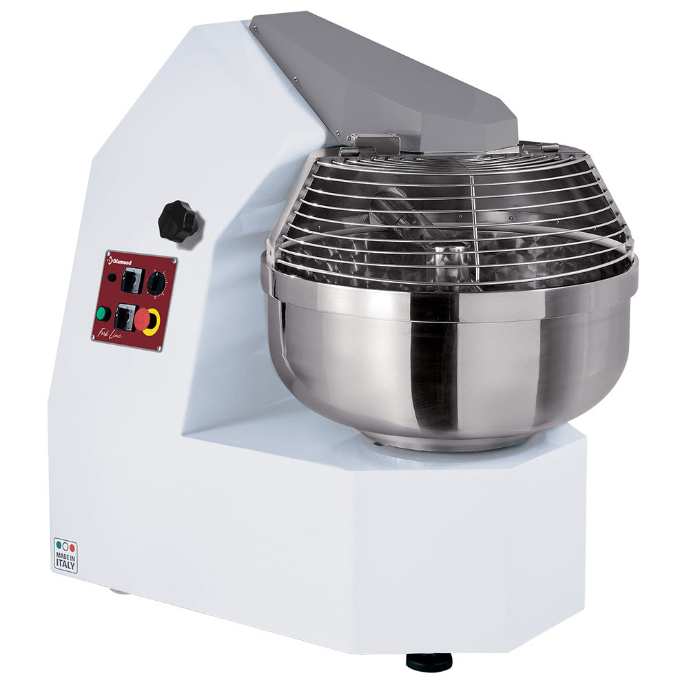 Diamond Fork Mixer, 60 kg, 2 snelheden - Timer, op wielen - PBR-60/T2V