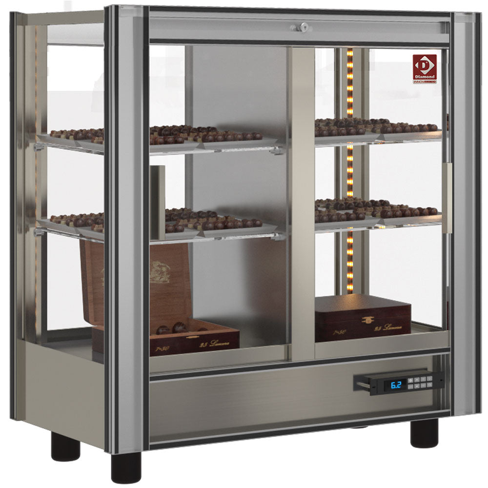 Diamond Refrigerated chocolat cooler Lt. 216 - Through - Modulable - PCC-1/TR-R6