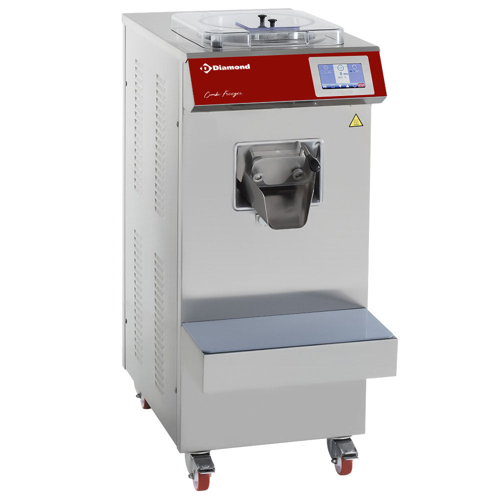 Diamantpasteurisatieapparaat gecombineerd met ijsturbine 60 liter/u, watercondensor, VV en TOUCHSCREEN - PCT/20-60WT-230/3-