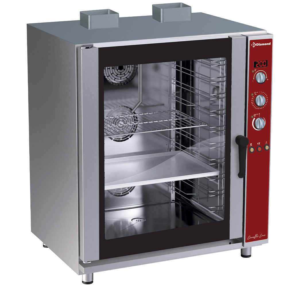 Diamond Gas convectie oven, 10x EN(GN), automatische luchtbevochtiger - PFG-102/S
