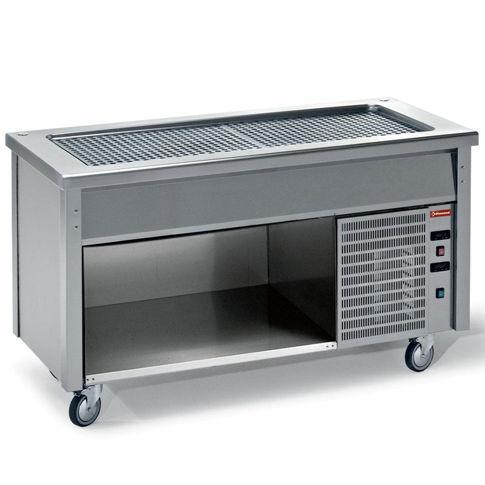 Diamond Element with refrigerated top on open cupboard - RPT15-R2