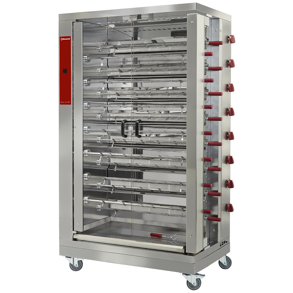 Diamond Chicken Gasgriller, 15 Spieße (90 Hähnchen) - RVG/152-CM