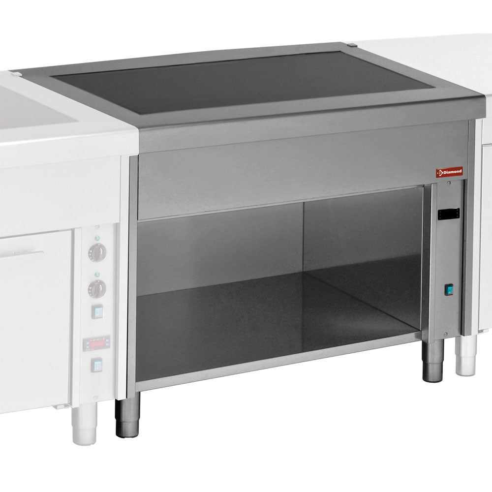 Diamond Vitro-ceramic element on cupboard 3x GN 1/1 - S80/VT12