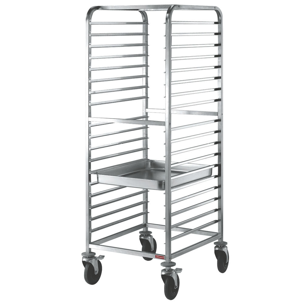 Diamond Plate trolley 20x GN 2/1, space 75 mm - CG220/B