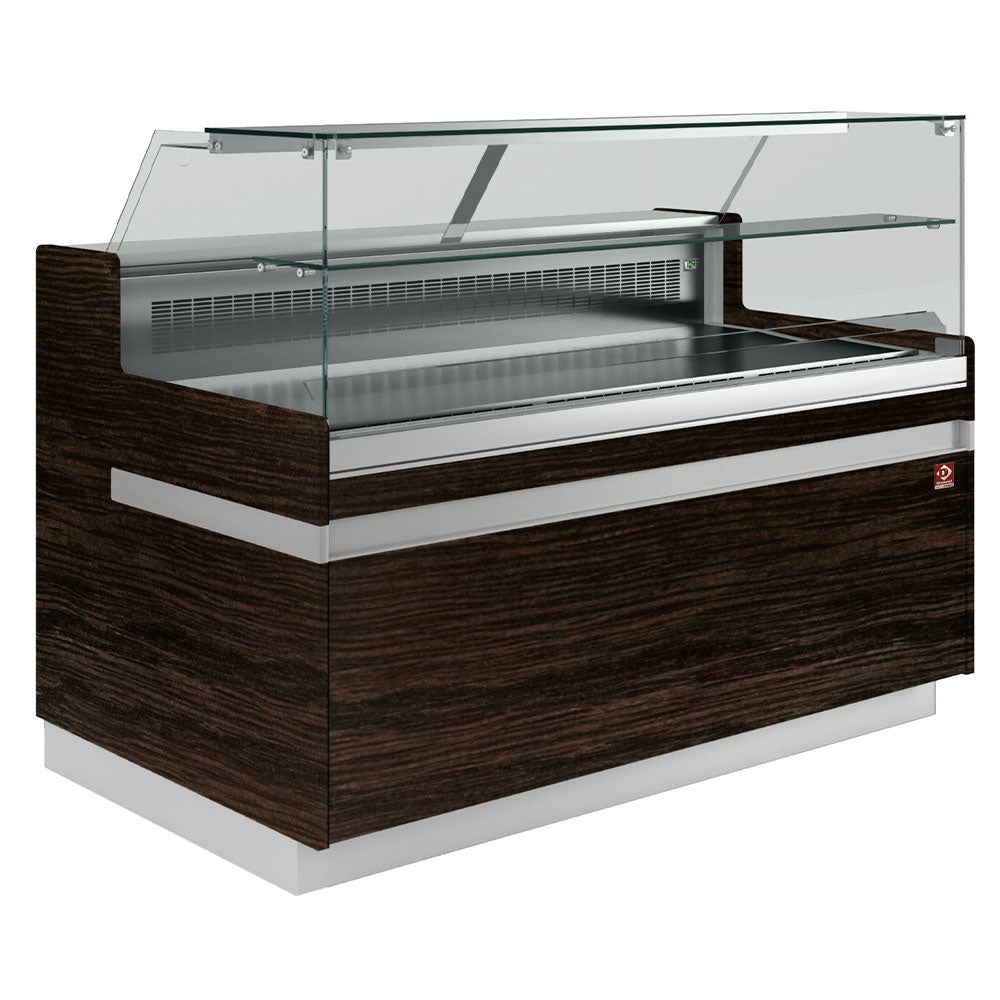 Diamond Refrigerated display counter EN & GN, low window, ventilated, without reserve - VB17XD3/R2