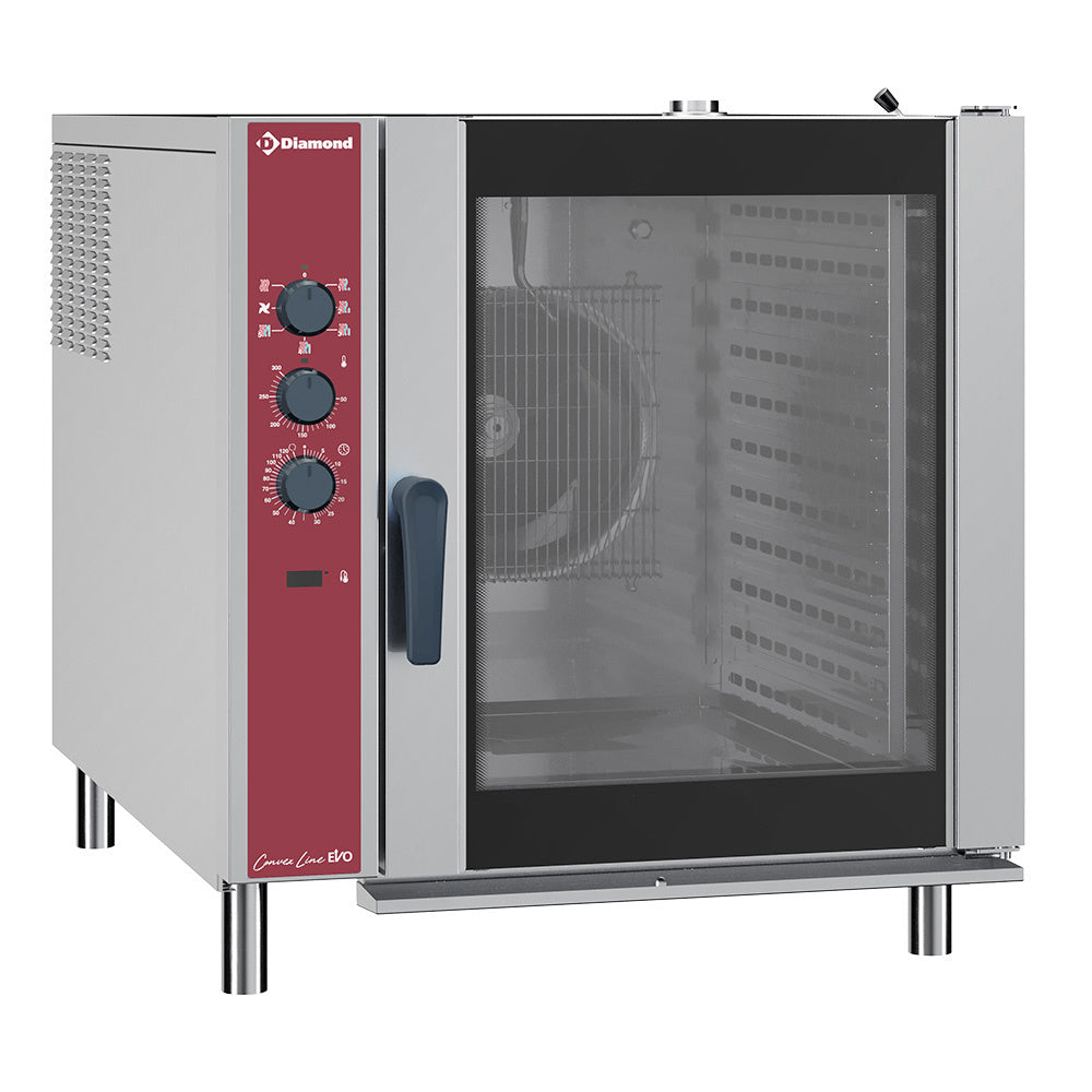 Diamond Electric convection oven, 10x GN 2/1, automatic humidifier - CFE102/N