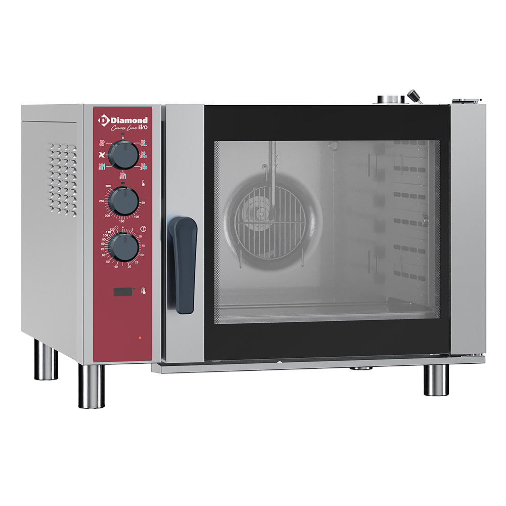 Diamond Electric convection oven 6x GN 1/1, automatic humidifier - CFE61/N-230V/3