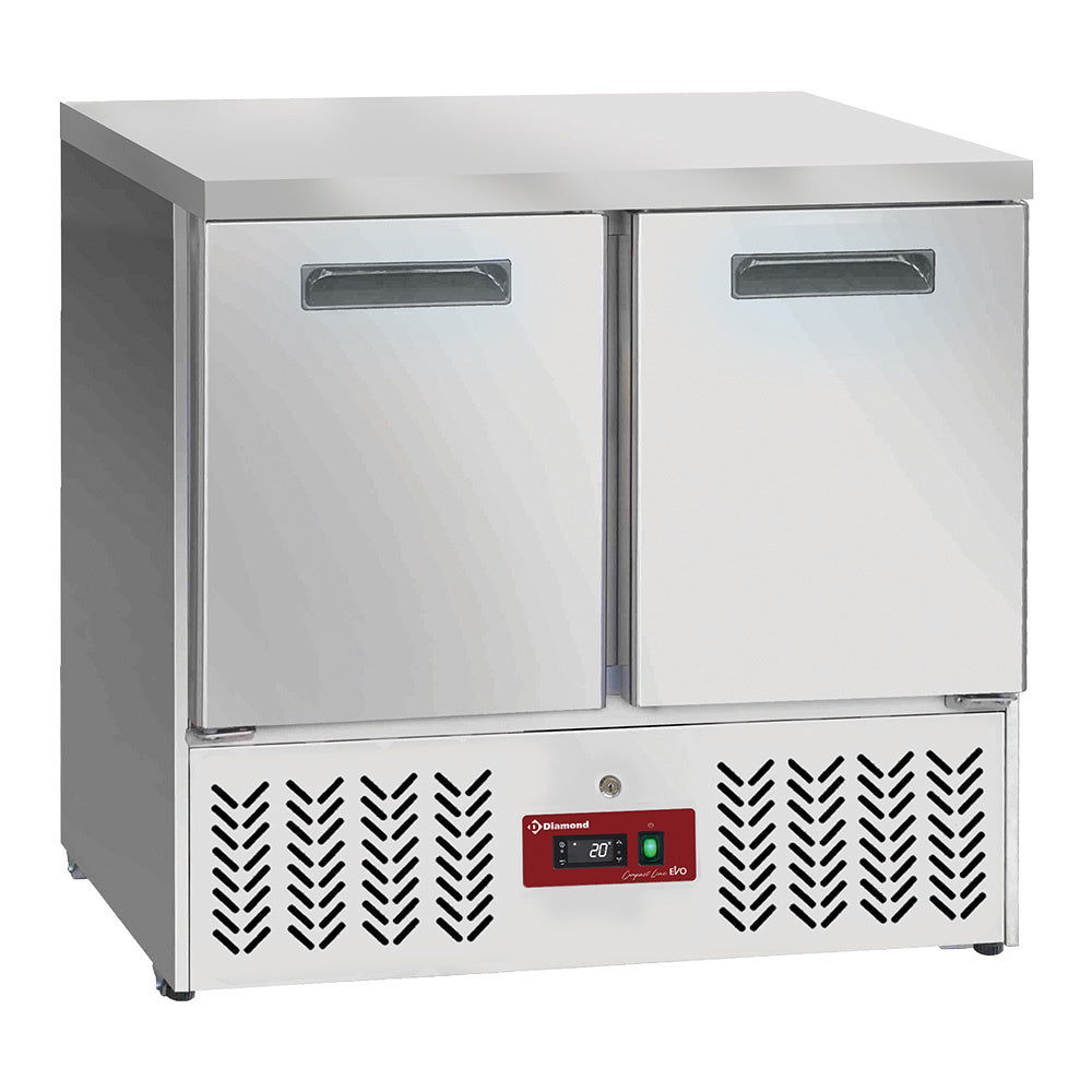 Diamond Refrigerated counter 2 doors GN 1/1 - SA26/X2