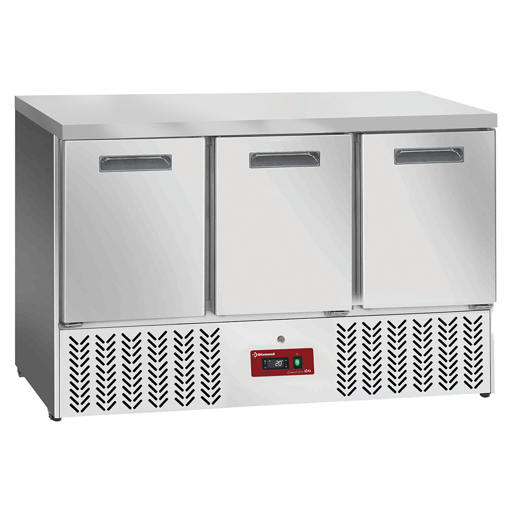 Diamond Refrigerated counter 3 doors GN 1/1 - SA36/X3