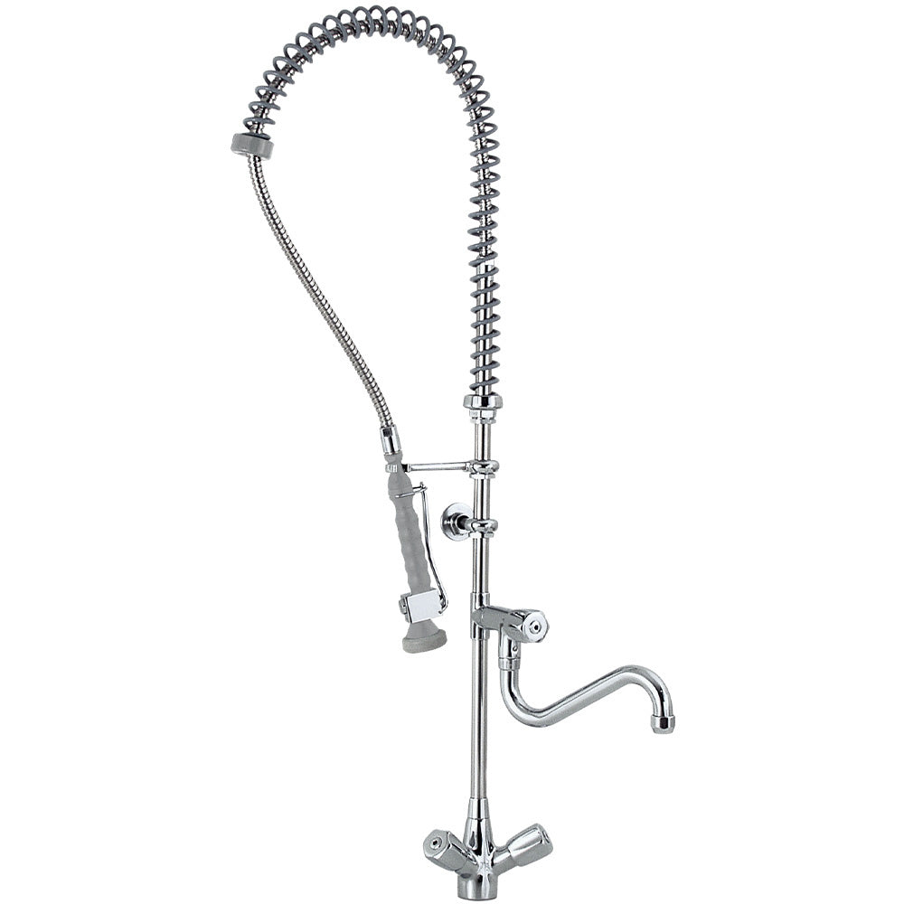 Diamond Nozzle and faucet with mixer,"Heavy-Duty" (exit MONO) - CW7003-HE