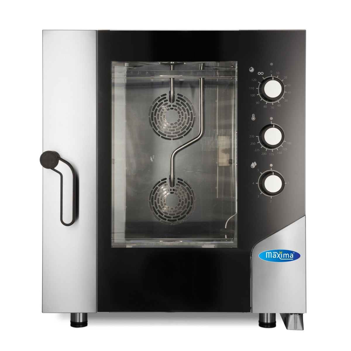 Maxima Combi Steam Oven - Fits 7 x 1/1 GN Trays - Analogue - 400V - 08560553