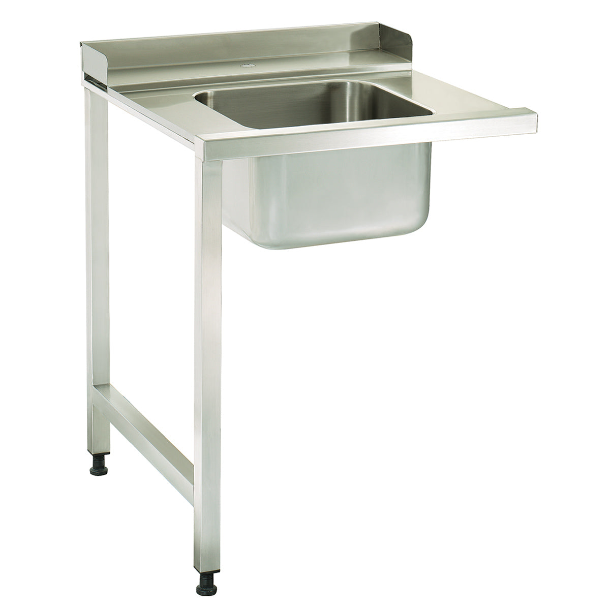 Maxima Dishwasher Table - 120 x 75cm - Left - with Sink and Storage Shelf - 09201033