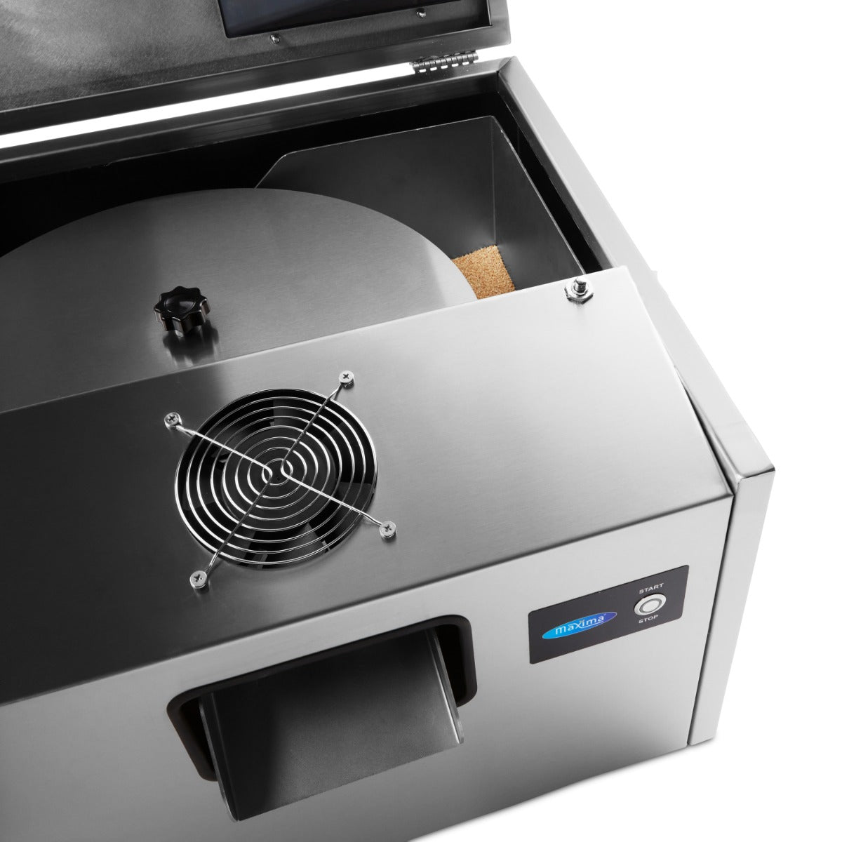 Maxima Cutlery Polisher - 3 000 Pieces/h - Tabletop Model - 09380002