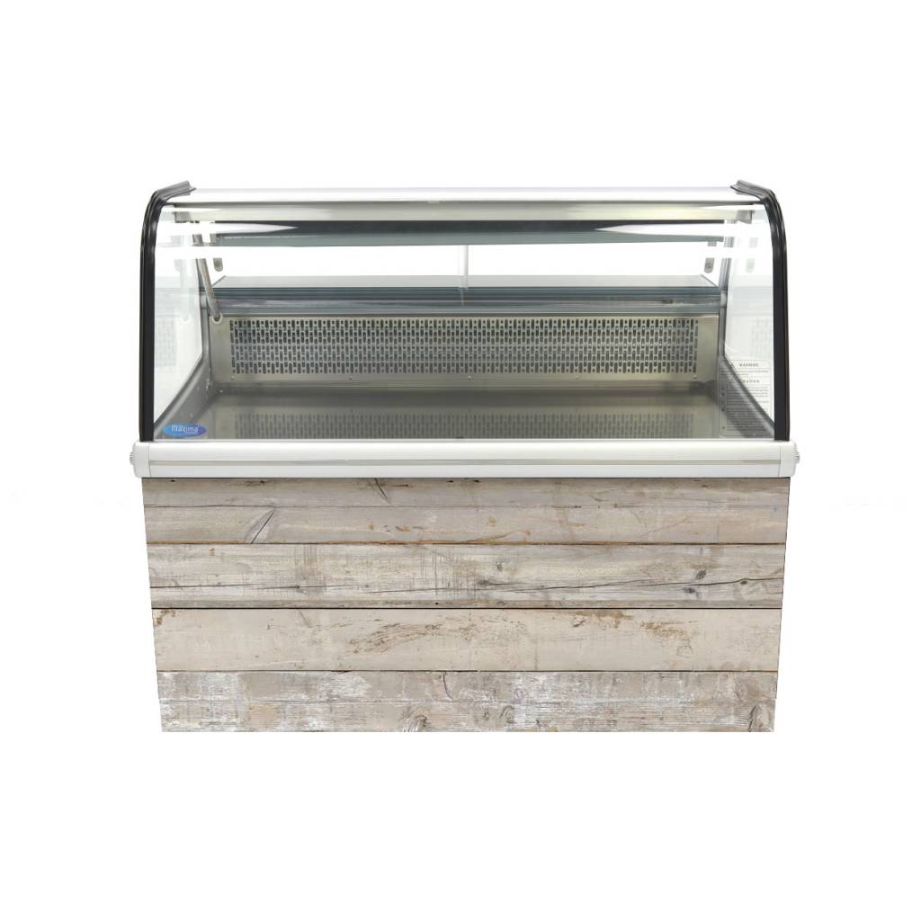 Koelvitrine - 255 L - 125 cm - met Onderstel - MAXIMA