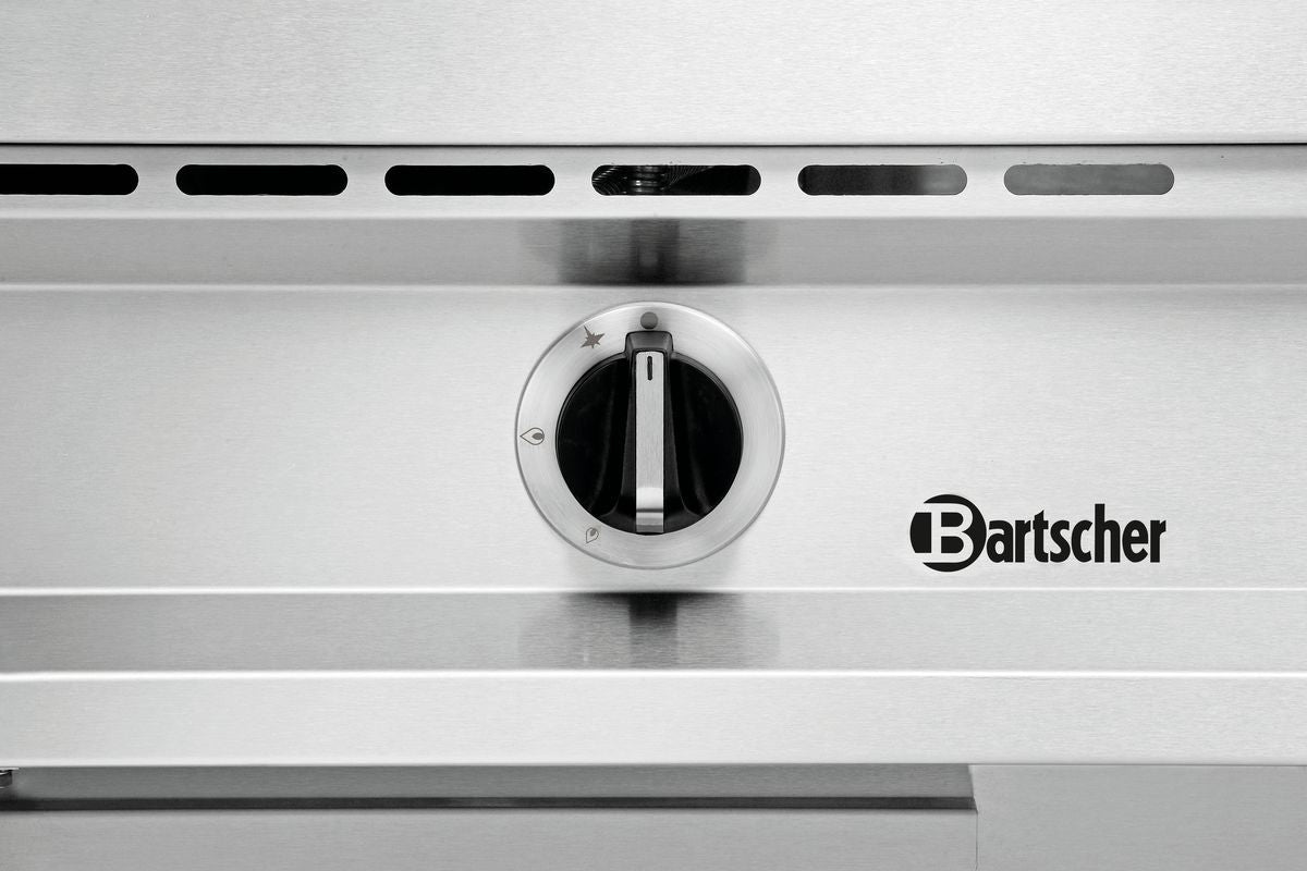 Wokkookplaat, 2 branders - BARTSCHER