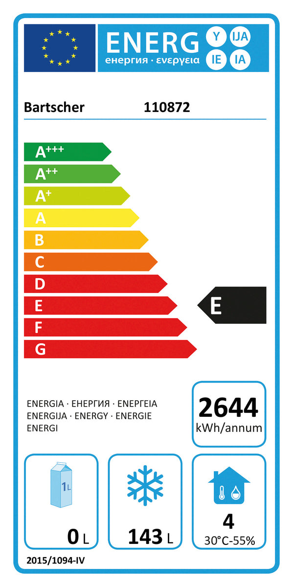 Vriestafel T2-1341 - BARTSCHER