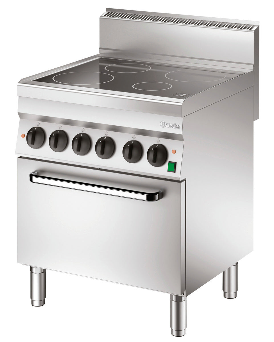 Bartscher Elektro-Backofen 650, B700 4 Kochfelder, EBO - 115059