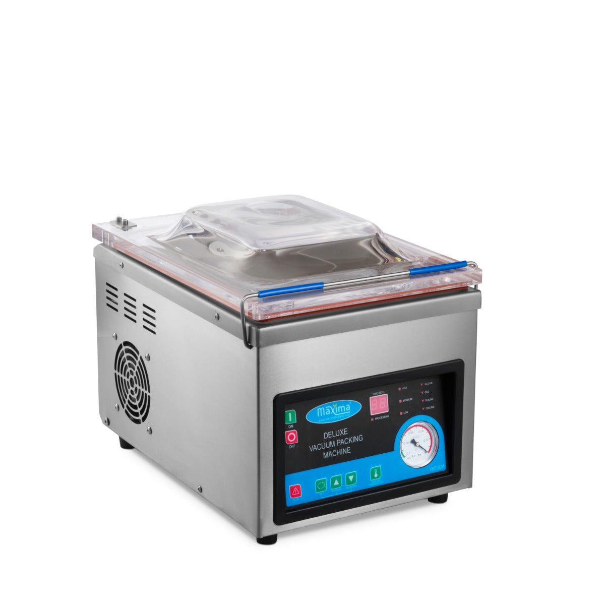 Maxima Vacuum Pack Machine - 26cm Seal - W28 x D38,5cm x H9 Chamber - 09300216