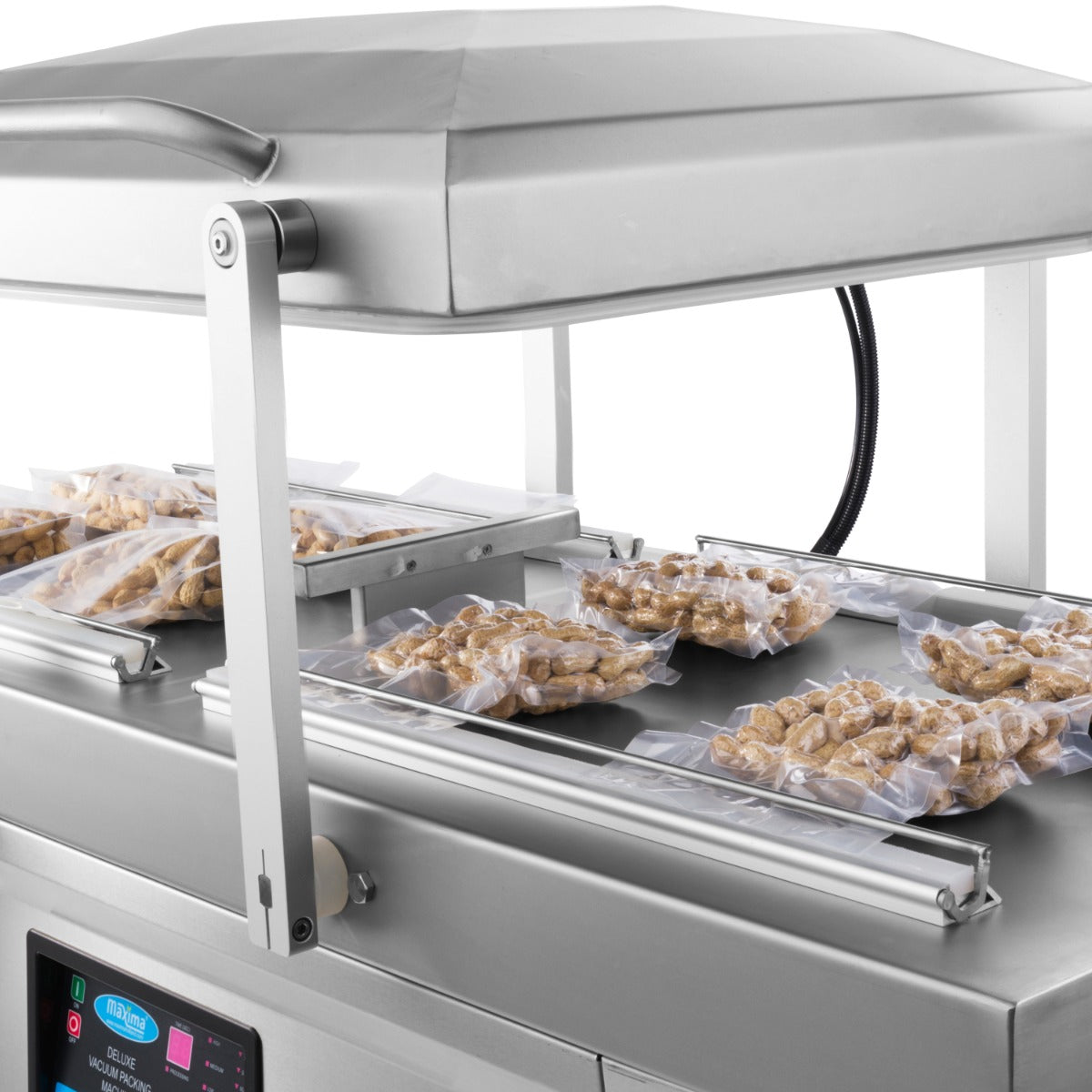 Maxima Vacuum Pack Machine - 60cm Seal - W76 x D60 x H16cm Double Chamber - 09300228