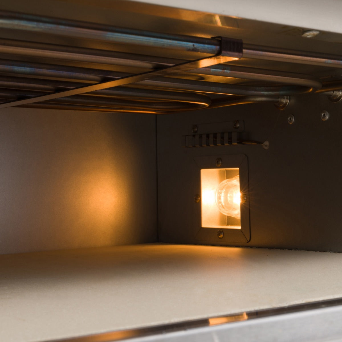 Maxima Pizzaofen – für 2 Pizzas mit Ø 40 cm – zum Brotbacken – für Pasteten – Doppeldeck – 09362155