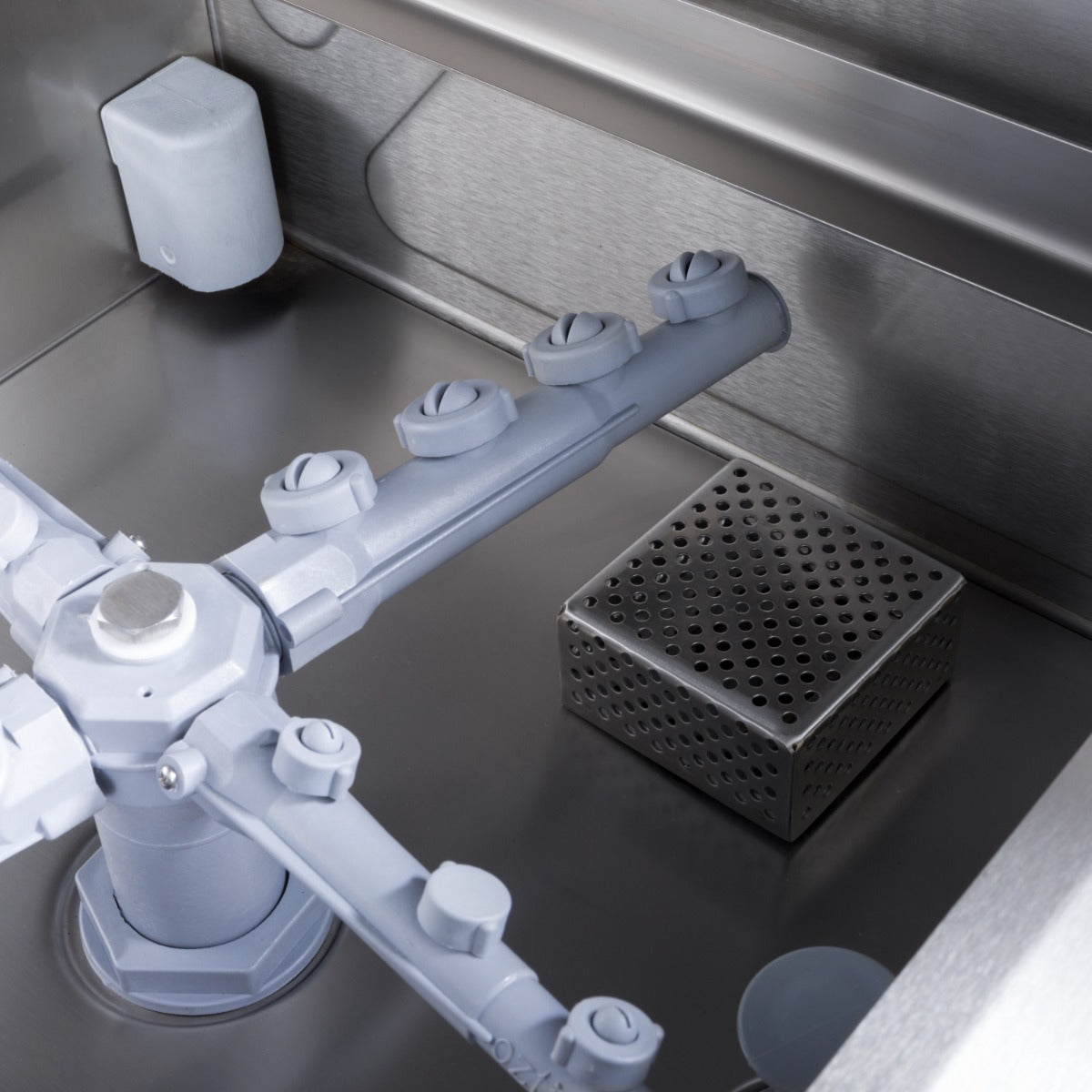 Maxima Undercounter Dishwasher - 40 x 40cm - with Drain, Rinse Aid and Soap Pumps - 230V - 09200800